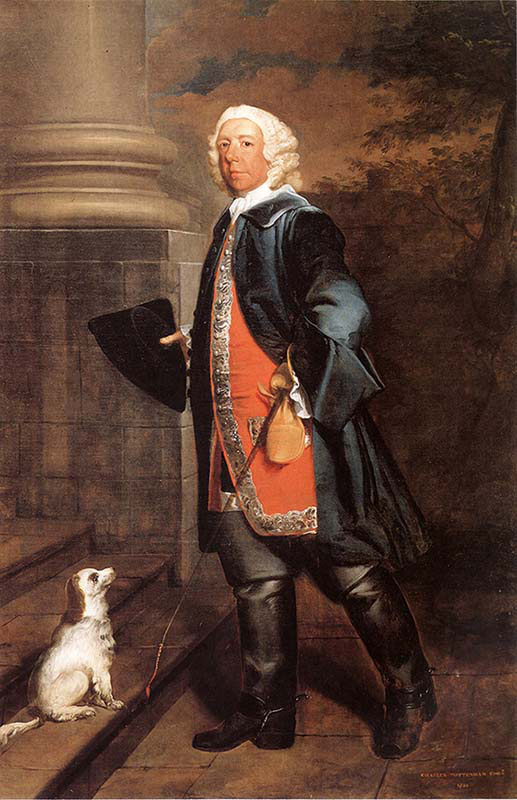 Charles Tottenham in his Boots